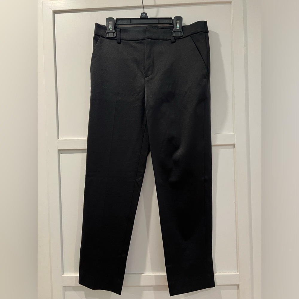 NWOT ANAYI Japan Satin Luxurious Pants 36 (S)